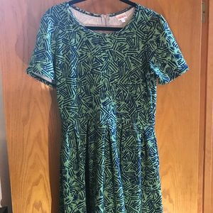 EUC Lularoe Amelia XL